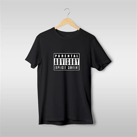 Parental Advisory Explicit Content Regular Fit T-Shirt – CIVIES