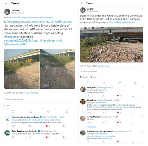 Despite NGT order and Yamuna Monitoring Committee-CPCB-DDA responses ...