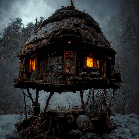 ArtStation - Baba-Yaga's Hut