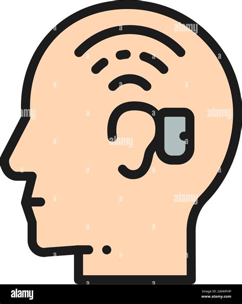 Bone anchored hearing aid Stock Vector Images - Alamy