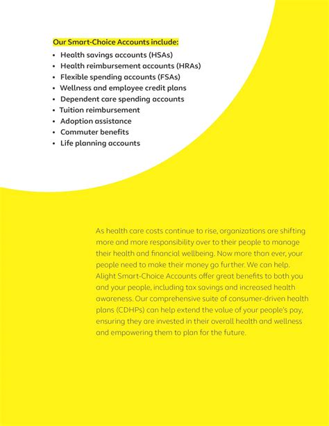 Specimen for Alight Smart-choice Accounts