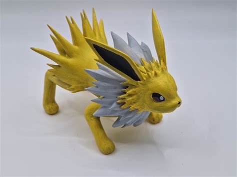 3D print POKEMON Jolteon #135 - OPTIMIZED FOR 3D PRINTING • made with ...