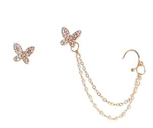 Buy Nolok Jewellery Celebrity Inspired Gold Plated Earrings Combo for ...