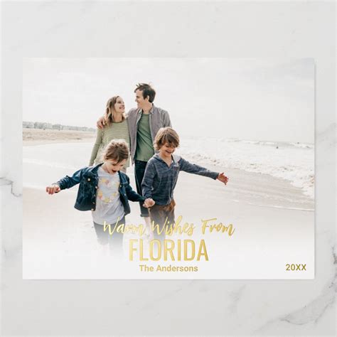 Beach Christmas Cards 2023 | Coastal Holiday Cards | Tropical Christmas ...