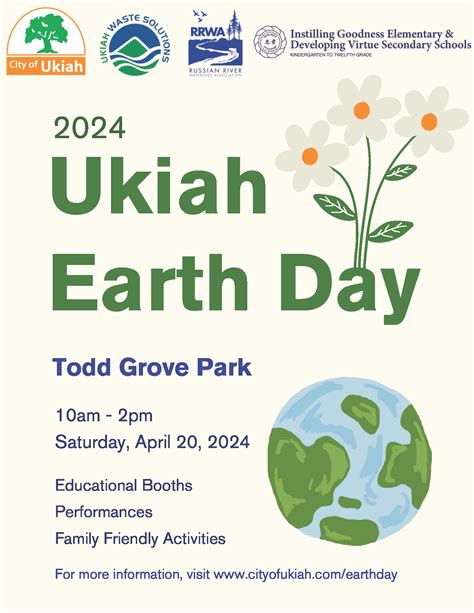Earth Day - City of Ukiah, CA - city of ukiah employment