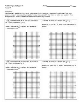 Image result for Partiotining Formula Line Segment