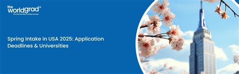 Spring Intake in USA 2025