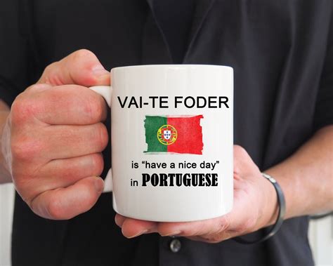 Funny Portuguese Swear Mug Swear Words Portugal Gifts Gifts - Etsy