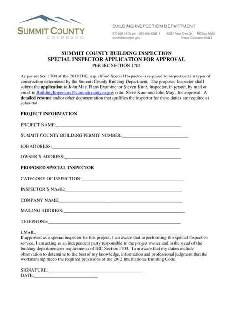 Fillable Online Inspection Requests and Certificate of Occupancy ...