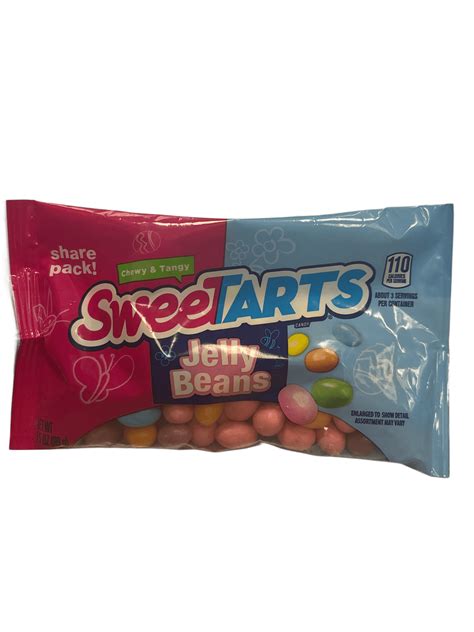 Sweet Tarts Jelly Beans Easter Share Pack 3.5OZ - Mexican Edition