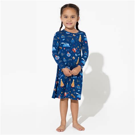 Charming The Polar Express Bamboo Girls' Dress for Holiday Magic ...