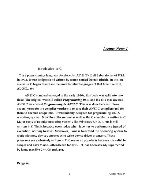 Image result for How to Write C Program in Book Note