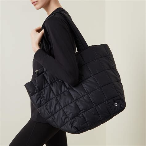 LULULEMON Quilted Grid Tote Bag