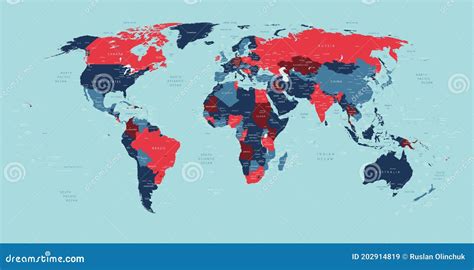 Detailed Political World Map 的图像结果