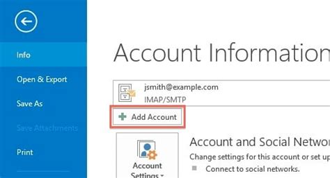 How To Setup Outlook 2013 On Windows - Outlook 2013 Email Guide ...