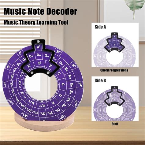 JANUA Circle of Fifths Wheel Metal Melody Tool, Guitar India | Ubuy