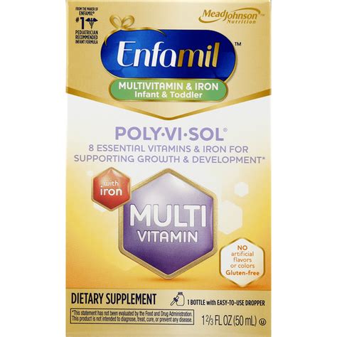 Enfamil® Multivitamin with Iron, Infant & Toddler (1.67 oz) Delivery or ...