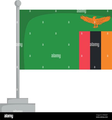 National flag of Zambia Vector Illustration Stock Vector Image & Art - Alamy