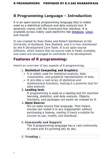 R Programming Language-3 - R generally comes with the Command-line ...