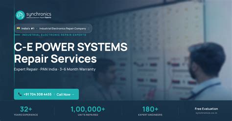 C-E POWER SYSTEMS Repair Services India | Synchronics