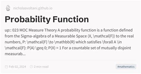 Probability Function 的图像结果