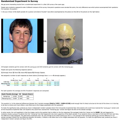 Randomized Experiment 的图像结果