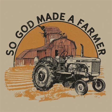 God Made a Farmer PNG, Ranchy Png, Punchy Png, Digital Download ...