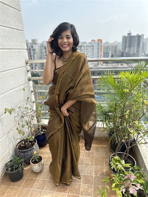 Handwoven Linen sarees