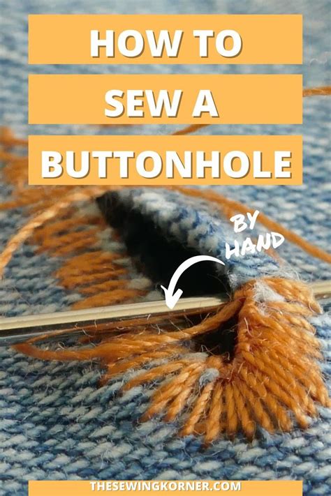 Image result for Buttonhole Sewing Tips
