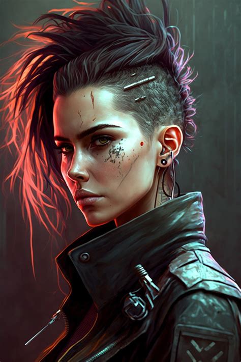 Cyberpunk Character Art, Cyberpunk Female, Cyberpunk Rpg, Cyberpunk ...