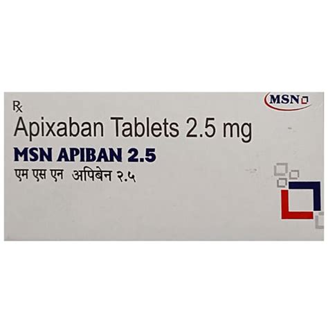 Apiban 2.5mg Tablet – Classic Derma