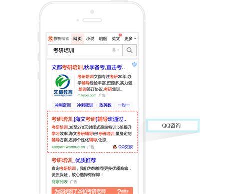 搜狗推广QQ咨询样式-天擎天拓