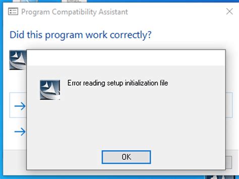 InstallShield Wizard Error Reading Setup Initialization File 的图像结果
