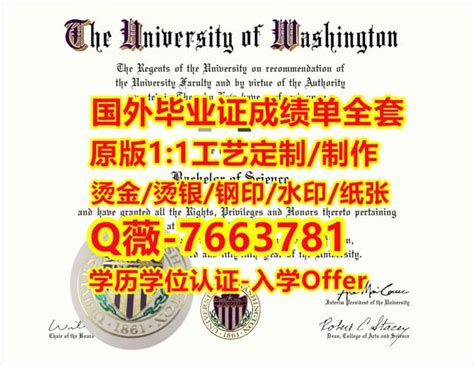《华盛顿大学毕业证成绩单伪造》 | PPT