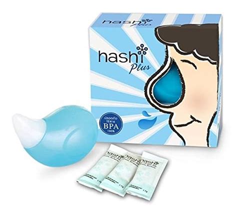 Hashi Nasal Irrigation Nose Cleaner Set Of 1 Nasal Irragator ...