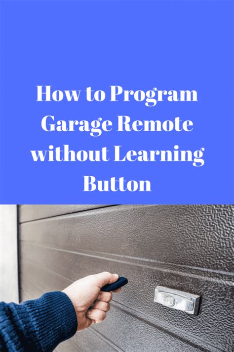 Image result for How to Program Garage Remote