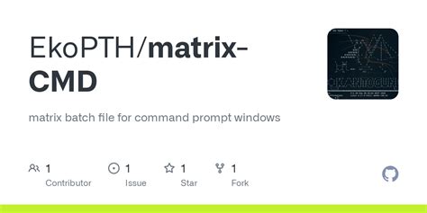 Matrix Command-Prompt 的图像结果
