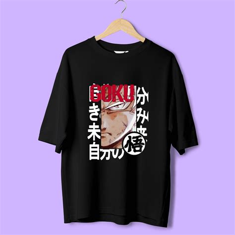 GOKU / DRAGON BALL-Z OVERSIZED TSHIRT – PURPLELOVE