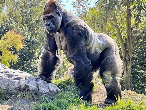 How Heavy And Tall Is A Silverback Gorilla