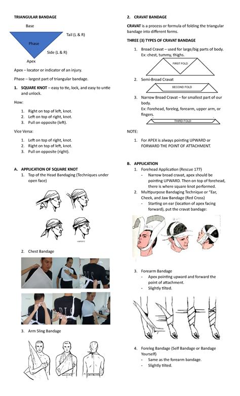 First Using Triangular Bandage 的图像结果