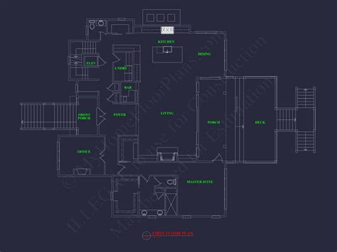Modern Beach House Plan with 3-Story Floor Plan & CAD Designs