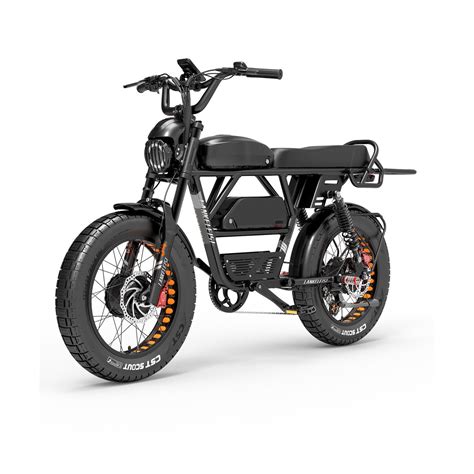 LANKELEISI X-Black Knight 2000W dubbele motor Maximaal bereik 280KM