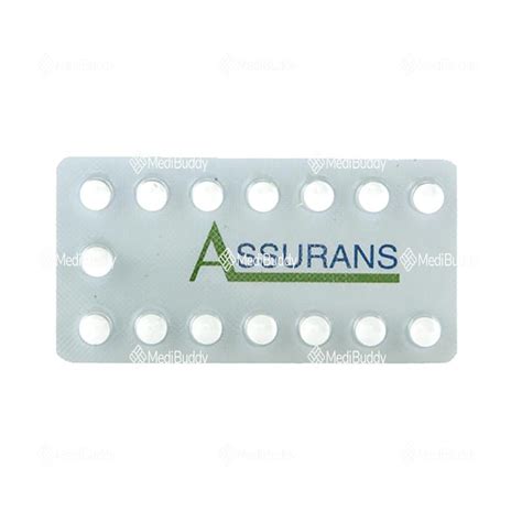 Assurans Tablet: Price, Uses, Side Effects & How to Use - MediBuddy