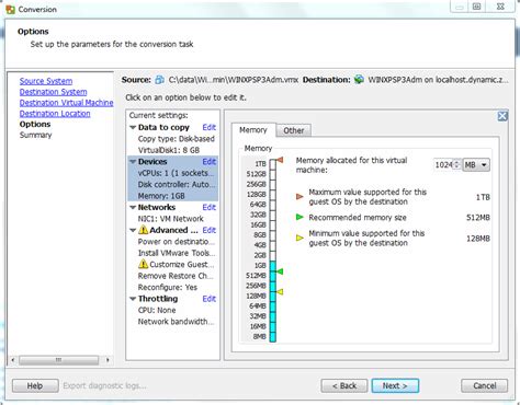 VMware vCenter Converter - Convertir des machines physiques en machines ...