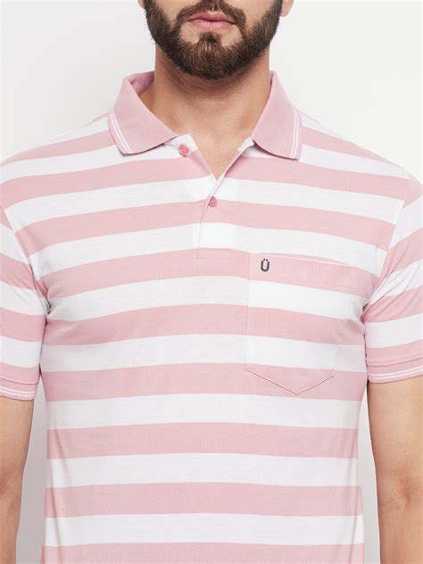 Men Striper Polo – Uniberry