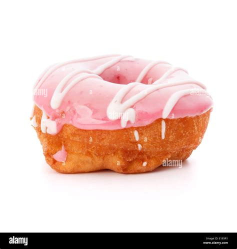 doughnut or donut isolated on white background cutout Stock Photo - Alamy