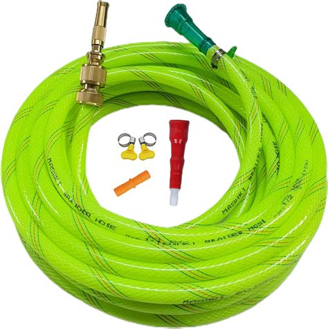 Cinagro 10 Meter Heavy Duty 3 Layered Braided PVC Garden Hose Pipe with ...