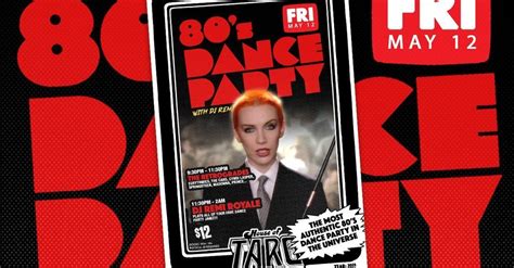 80s DANCE PARTY w DJ Remi Royale + The Retrogrades (Live 80s Pop/Rock ...