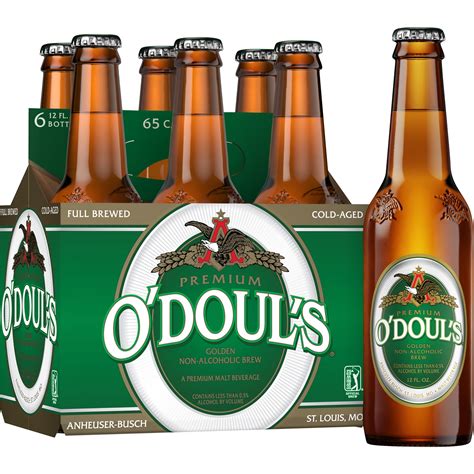 O'Doul's Premium Golden Non-Alcoholic Malt Beverage Beer, Delicious ...