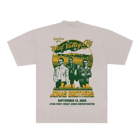 Greetings From Your Hometown - West Valley City, UT Tee – Jonas Brothers